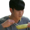 🍜 emoji Kim Soo Hyun by VY Telegram sticker 10 of 14