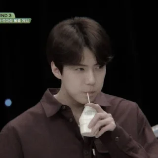 🦅 emoji °· ꒰ sehun ꒱ ·° by @MILKYWCYS Telegram sticker 21 of 25