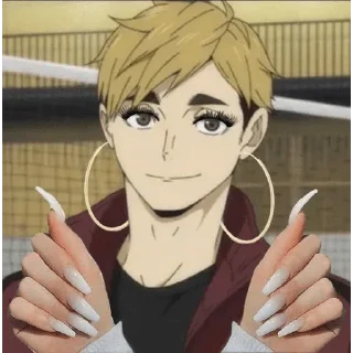 💅 emoji Haikyuu (@NepthanCreation) Telegram sticker 14 of 32