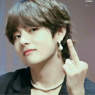 😘 emoji Taehyung meme @VANTEKING'S Telegram sticker 22 of 41