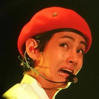 😘 emoji Taehyung meme @VANTEKING'S Telegram sticker 6 of 41