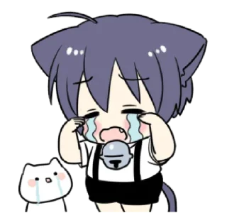🐱 emoji Blαckie Cαt ! ¦ @GVCCIBURRY ˎˊ- Telegram sticker 10 of 25