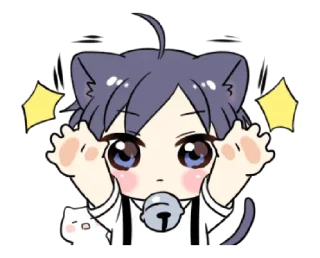 🐱 emoji Blαckie Cαt ! ¦ @GVCCIBURRY ˎˊ- Telegram sticker 8 of 25