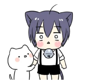🐱 emoji Blαckie Cαt ! ¦ @GVCCIBURRY ˎˊ- Telegram sticker 24 of 25