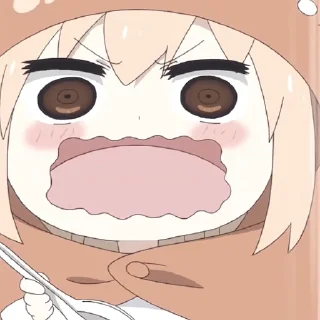 🍁 emoji ❝Umaru Doma✰❞ @Mcchltte Telegram sticker 7 of 50