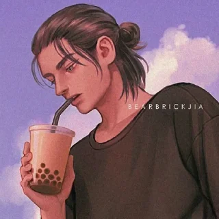 🤤 emoji ❛ ❏ eren jeαger | @SEXXIESTANGEL Telegram sticker 6 of 32