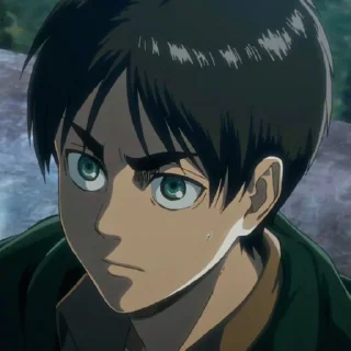 🗡 emoji ❛ ❏ eren jeαger | @SEXXIESTANGEL Telegram sticker 17 of 32