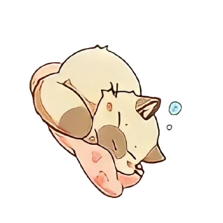 🐾 emoji Nekko @stickers_clan Telegram sticker 6 of 25