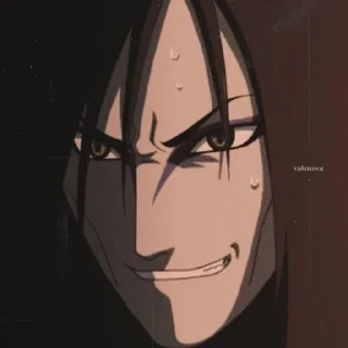 🖤 emoji Orochimaru @stickers_clan Telegram sticker 17 of 39