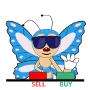🤑 emoji ELF WALLET Telegram sticker 17 of 20
