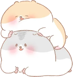 🐹 emoji Hambule @dollspace & @iflowerlive Telegram sticker 14 of 20