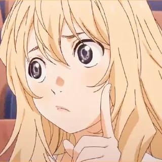 🍂 emoji Kaori Miyazono ; @yourtikel Telegram sticker 8 of 30