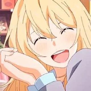 🍂 emoji Kaori Miyazono ; @yourtikel Telegram sticker 9 of 30