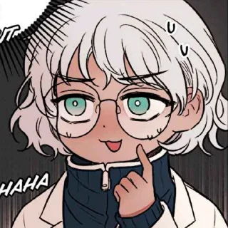🥽 emoji ★. @dapperies @HappyStickerLand @VelixUnivers %!? Telegram sticker 9 of 35
