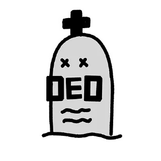 🪦 emoji Voices in My Brain Telegram sticker 21 of 33