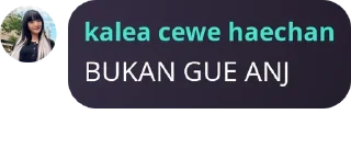 Sticker from kalea cantik