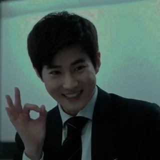 🖇 emoji SUHO BY @LYNALIN Telegram sticker 9 of 19