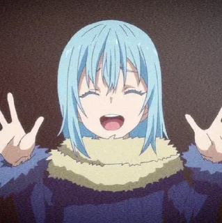💧 emoji Rimuru Tempest @TikelAnimeXixixi Telegram sticker 8 of 30