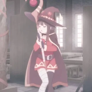 🐚 emoji ✩ megumin ⸝⸝ @yourtikel Telegram sticker 17 of 55