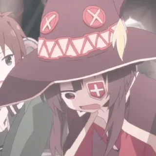 🐚 emoji ✩ megumin ⸝⸝ @yourtikel Telegram sticker 14 of 55