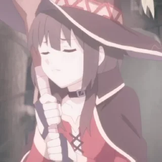 🐚 emoji ✩ megumin ⸝⸝ @yourtikel Telegram sticker 18 of 55