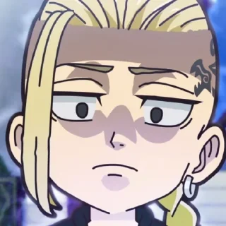 😡 emoji Chibi revengers @the_darkened_sky Telegram sticker 1 of 18