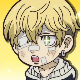 🤩 emoji Chibi revengers @the_darkened_sky Telegram sticker 15 of 18