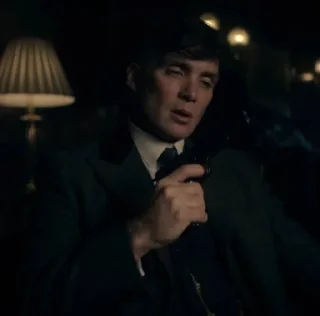 🗣 emoji Thomas Shelby @AnimeSticker999 Telegram sticker 15 of 36