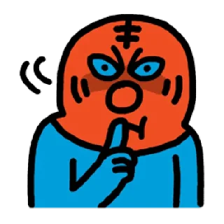 💬 emoji 블루 &amp; 옐로 By @KakaoEmoticon Telegram sticker 15 of 40