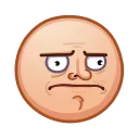 😐 emoji ᯤ @MaximXStickers Telegram sticker 10 of 50