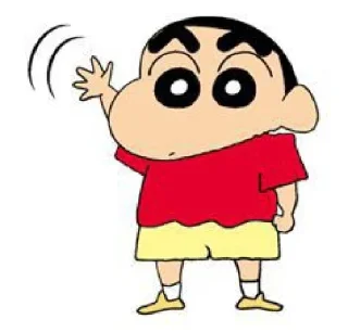 👋 emoji Shinchan Telegram sticker 6 of 24