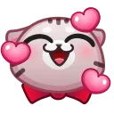 🥰 emoji ᯤ @MaximXStickers Telegram sticker 7 of 40