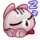 😴 emoji ᯤ @MaximXStickers Telegram sticker 24 of 40