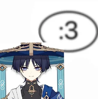 Sticker from (ꐦ • ᷄ࡇ • ᷅)