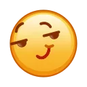 😏 emoji ᯤ @MaximXStickers Telegram sticker 19 of 50