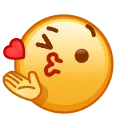 😘 emoji ᯤ @MaximXStickers Telegram sticker 8 of 50
