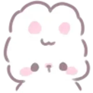 😳 emoji Cloudy Kitty 💗 [@CuteStickerStore] Telegram sticker 6 of 27
