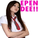 😒 emoji IM JI HYE Telegram sticker 18 of 18