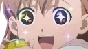 😃 emoji Misaka Mikoto Telegram sticker 23 of 51