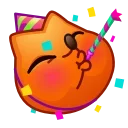 🥳 emoji ᯤ @MaximXStickers Telegram sticker 20 of 50