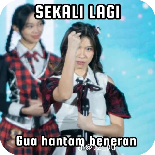 👊 emoji punya org imut: @F_OllaaJKT48_Bot Telegram sticker 4 of 7