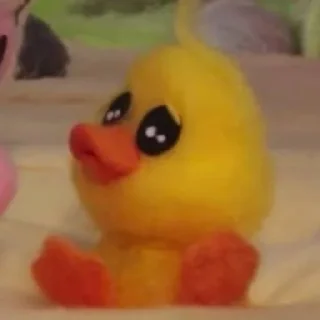 🦆 emoji ㅤ ★ ، ducky @DIARYMONCHYZ Telegram sticker 12 of 26