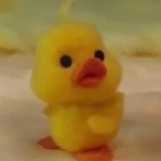 🦆 emoji ㅤ ★ ، ducky @DIARYMONCHYZ Telegram sticker 6 of 26