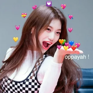 💕 emoji xinerva as kim doyeon @O99DOYEONKIM Telegram sticker 1 of 106