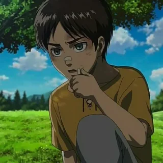 🗡 emoji ༊*·˚ eren yeαger @SEXXIESTANGEL Telegram sticker 5 of 27