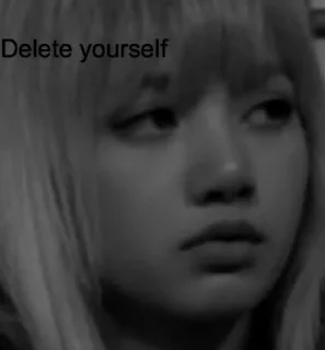 🦅 emoji LISA MEME ｡DARK | @DRAXXYA2 Telegram sticker 9 of 20