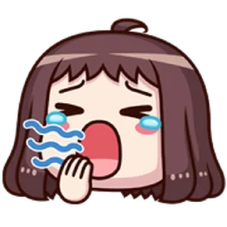 🥱 emoji ᯤ @MaximXStickers Telegram sticker 15 of 40