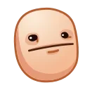😑 emoji ᯤ @MaximXStickers Telegram sticker 24 of 50