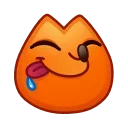 😋 emoji ᯤ @MaximXStickers Telegram sticker 15 of 50