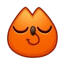 😌 emoji ᯤ @MaximXStickers Telegram sticker 12 of 50